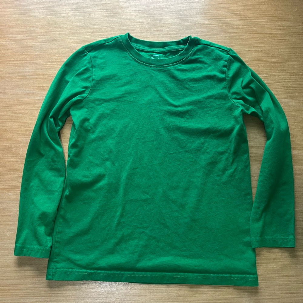 Primary Green Cotton Shirt